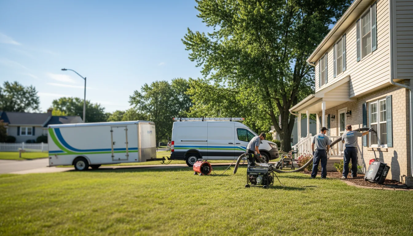 Flooded Basement Restoration And Cleanup With Repair in Weskan, KS near me